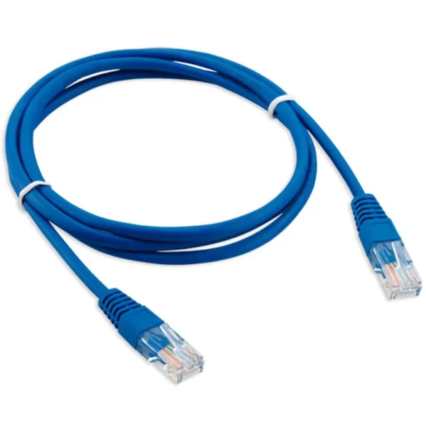 Cabo de Rede RJ45 CAT.6 Patch Cord Furukawa SohoPlus Padrão T568A, CAT6 categoria 6, 1m um metro, Azul - Image 2